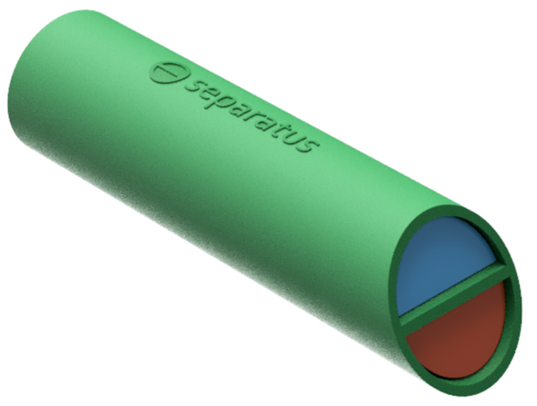 Separatus Splitpipe Querschnitt